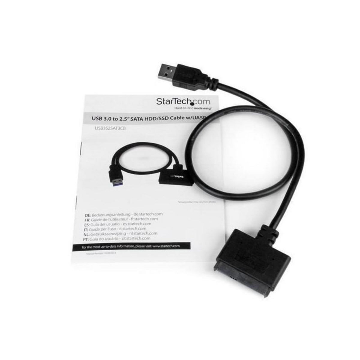 Startech Adaptateur USB 3.0 vers SATA III de 2,5 avec UASP - Adaptateur USB 3.0 vers SATA III pour DD / SSD SATA 2,5 avec UASP