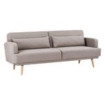 ATMOSPHERA Canapé convertible JACK. Coloris disponibles : Beige
