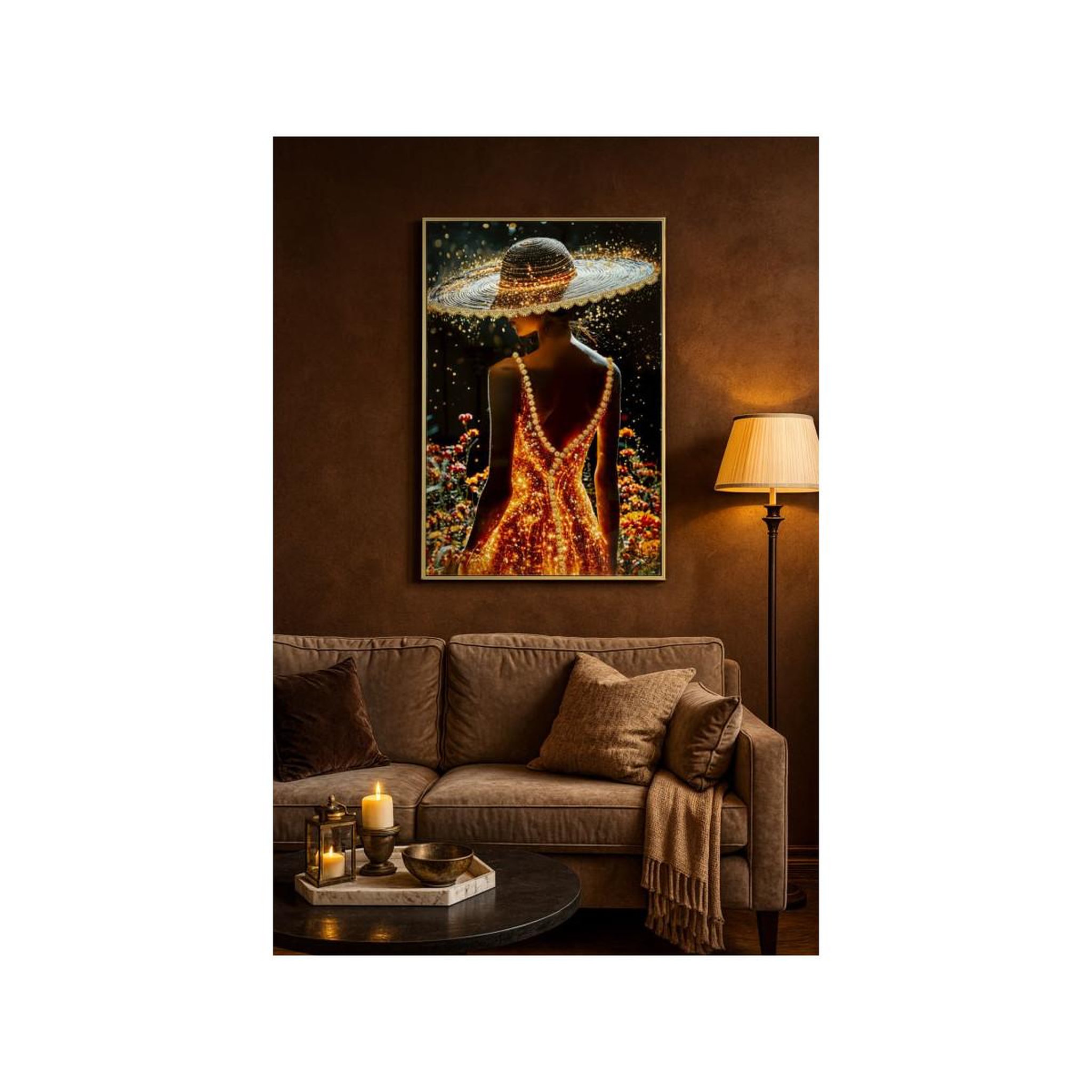 Voir la diapositive 6 : Paris Prix Tableau imprimé  illuminy ii  62x92cm multicolore
