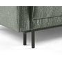 Voir la diapositive 6 : LISA DESIGN Charlie - canapé d'angle réversible 4 places - convertible avec coffre - en tissu velours relief