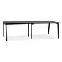 Voir la diapositive 1 : Paris Prix Double Bureau Design  Rosendo  280cm Noir