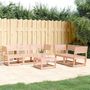 Voir la diapositive 1 : VIDAXL Salon de jardin 5 pcs bois massif de douglas