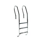 Habitat et Jardin Echelle mixte pour piscine - 4 marches inox
