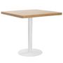 Voir la diapositive 1 : VIDAXL Table de bistro Marron clair 80x80 cm MDF