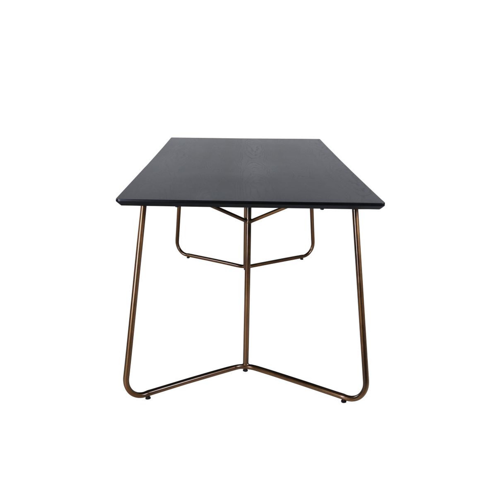Voir la diapositive 5 : Paris Prix Table à manger design  petra  190cm noir & cuivre