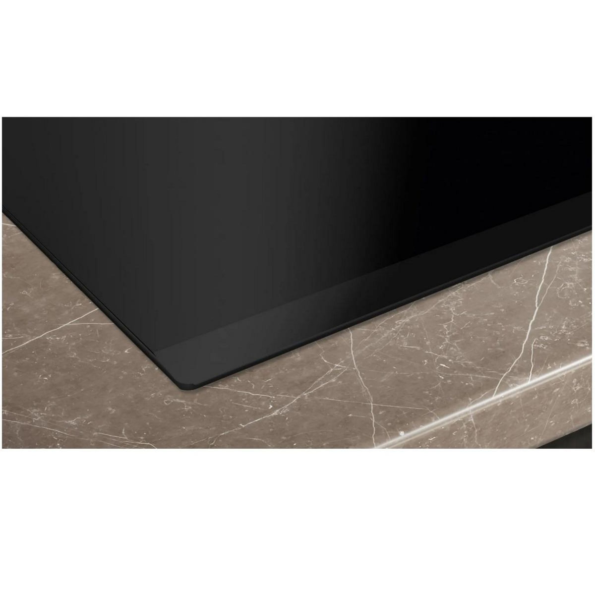 Siemens Table de cuisson aspirante induction 59cm 4 feux 7400w noir - ED631HQ26E