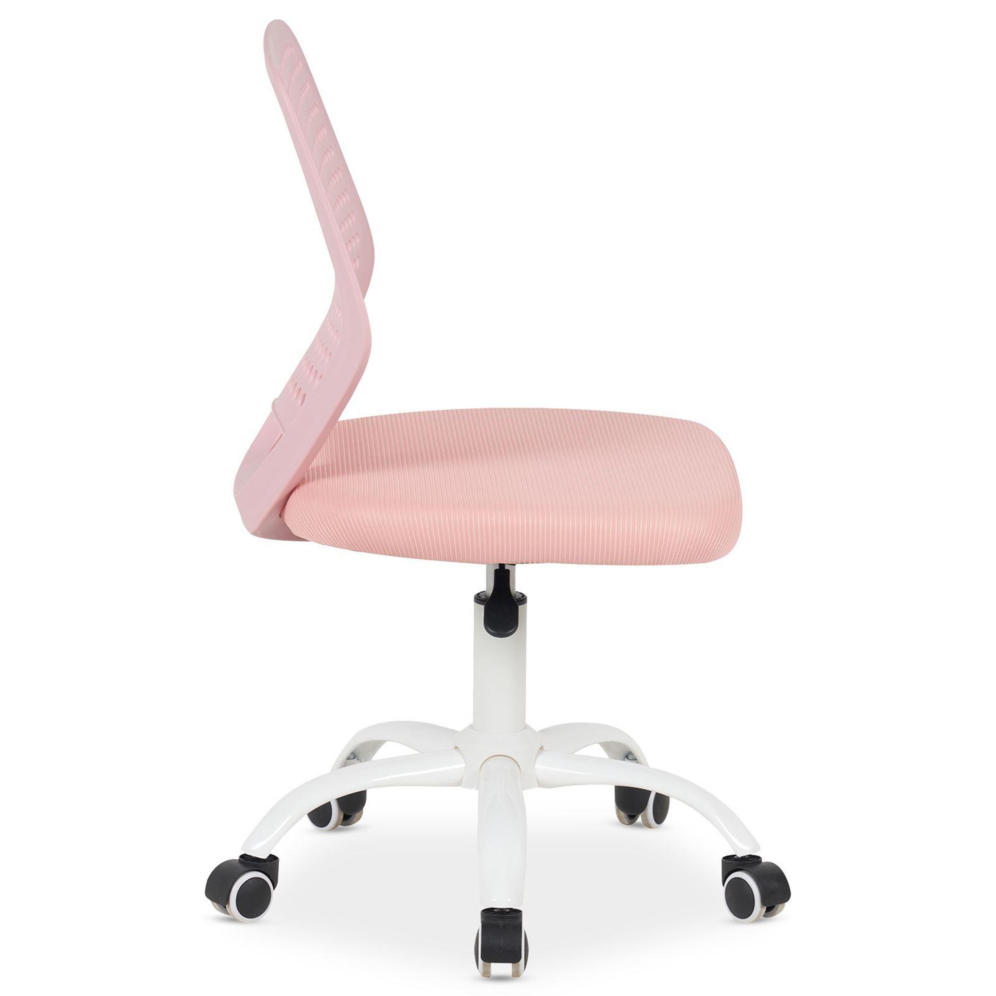 Voir la diapositive 3 : IDIMEX Chaise de bureau pour enfant jade pivotante
