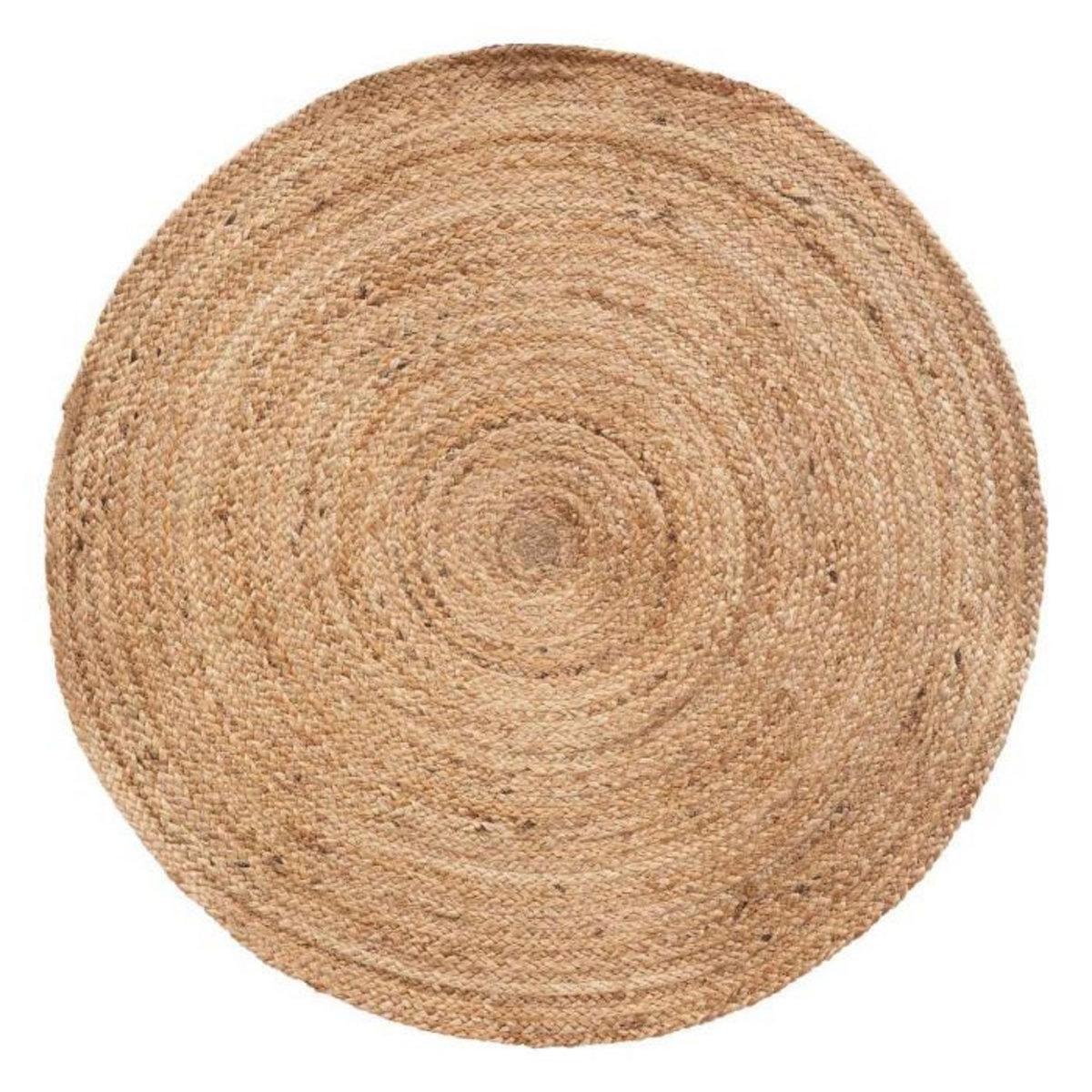 ATMOSPHERA Tapis Rond Déco en Jute  Minalima  80cm Beige