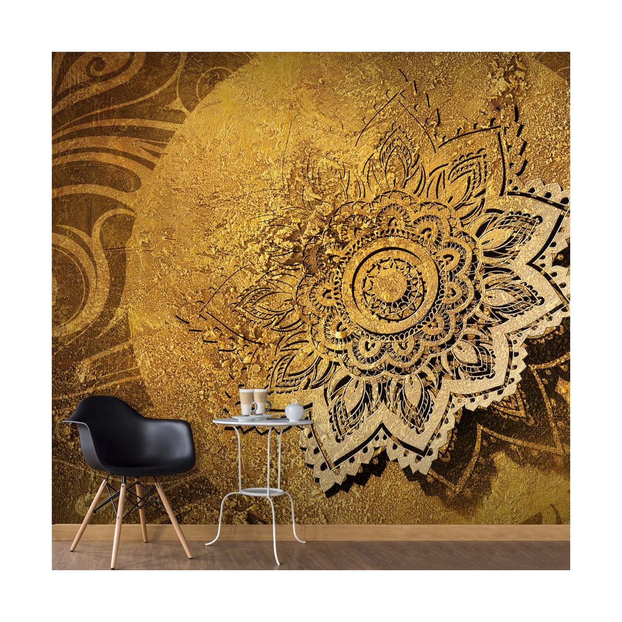 Voir la diapositive 1 : Paris Prix Papier Peint  Golden Illumination