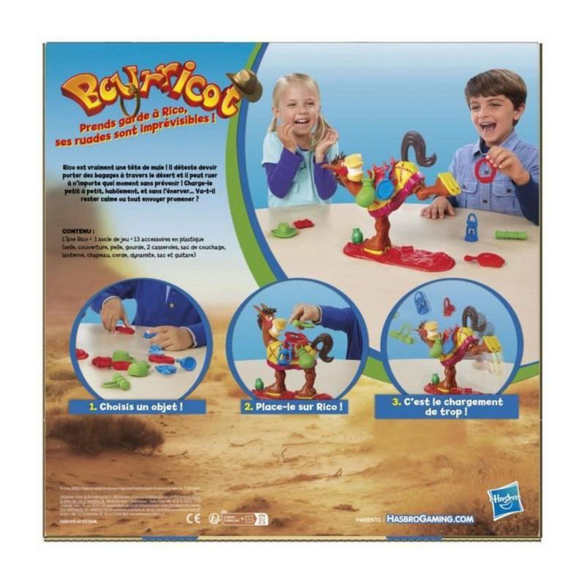 HASBRO Jeu de société Hasbro Bourricot multicolore