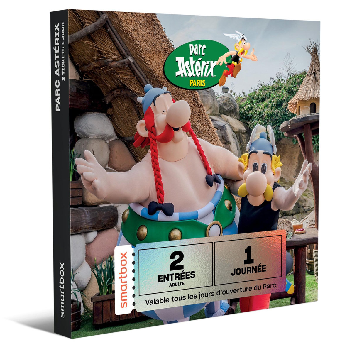 Smartbox Une journée au Parc Astérix en 2026 pour 2 adultes - Coffret Cadeau Multi-thèmes