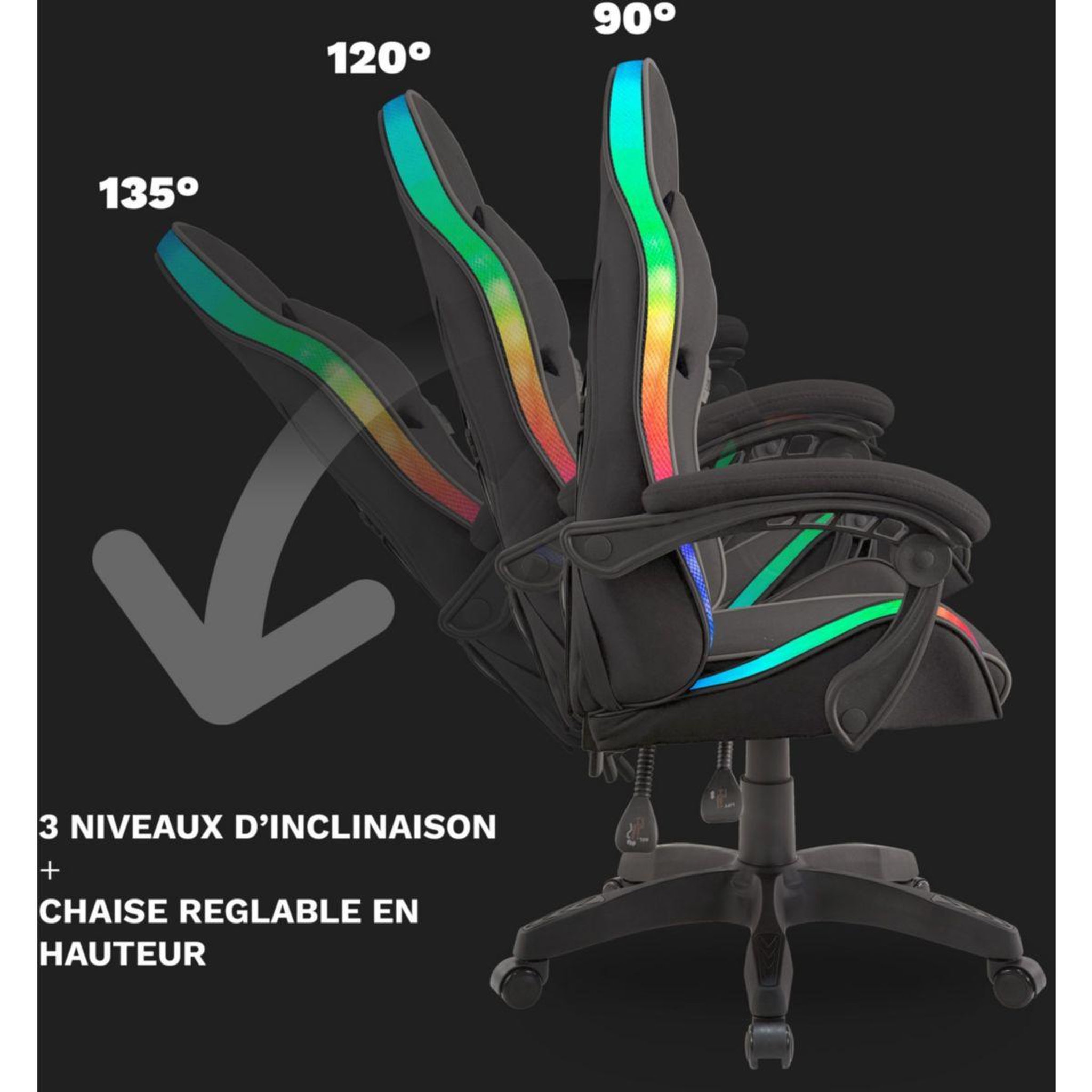 Voir la diapositive 3 : SKILLKORP Chaise gaming c5l access