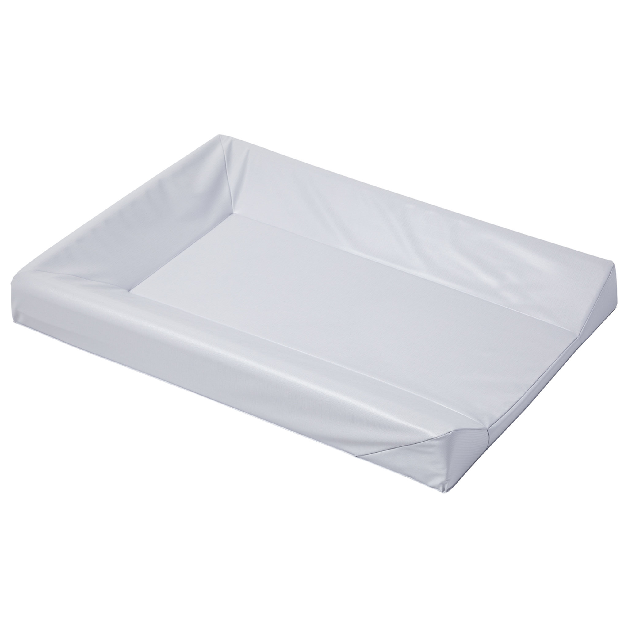 Voir la diapositive 2 : Babycalin Matelas à langer uni gris clair 50 x 70 cm