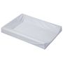 Voir la diapositive 2 : Babycalin Matelas à langer uni gris clair 50 x 70 cm