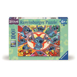 RAVENSBURGER Puzzle Ravensburger Dans mon propre univers Disney Stitch 100 pièces XXL