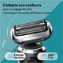 Voir la diapositive 3 : BRAUN Rasoir électrique SHAVER 71-N1200s BLK