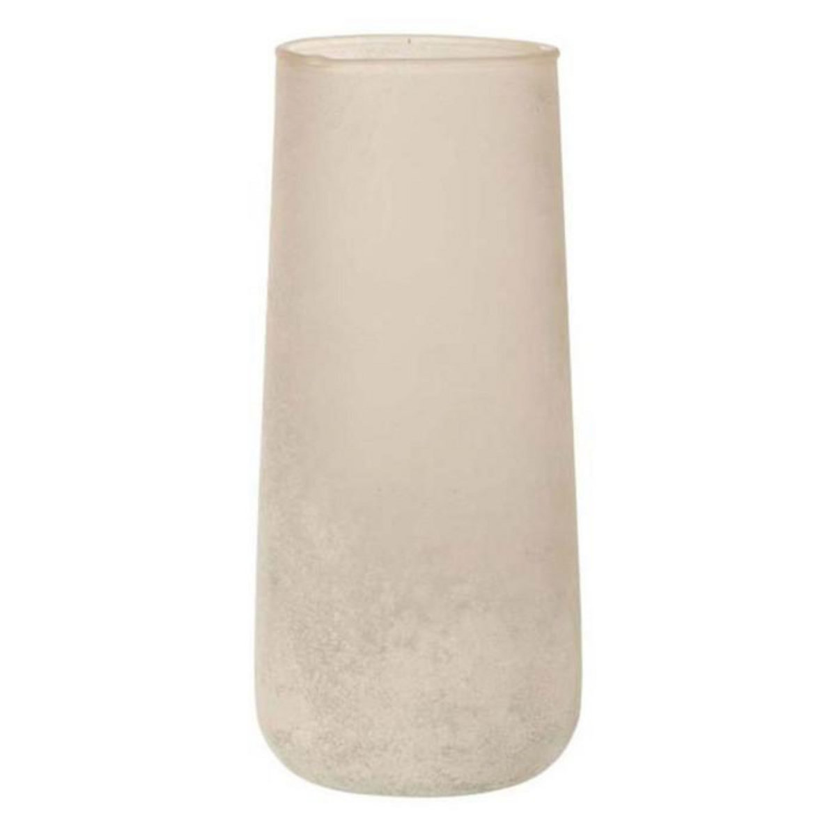Paris Prix Vase Design en Verre  Poudré  23cm Rose