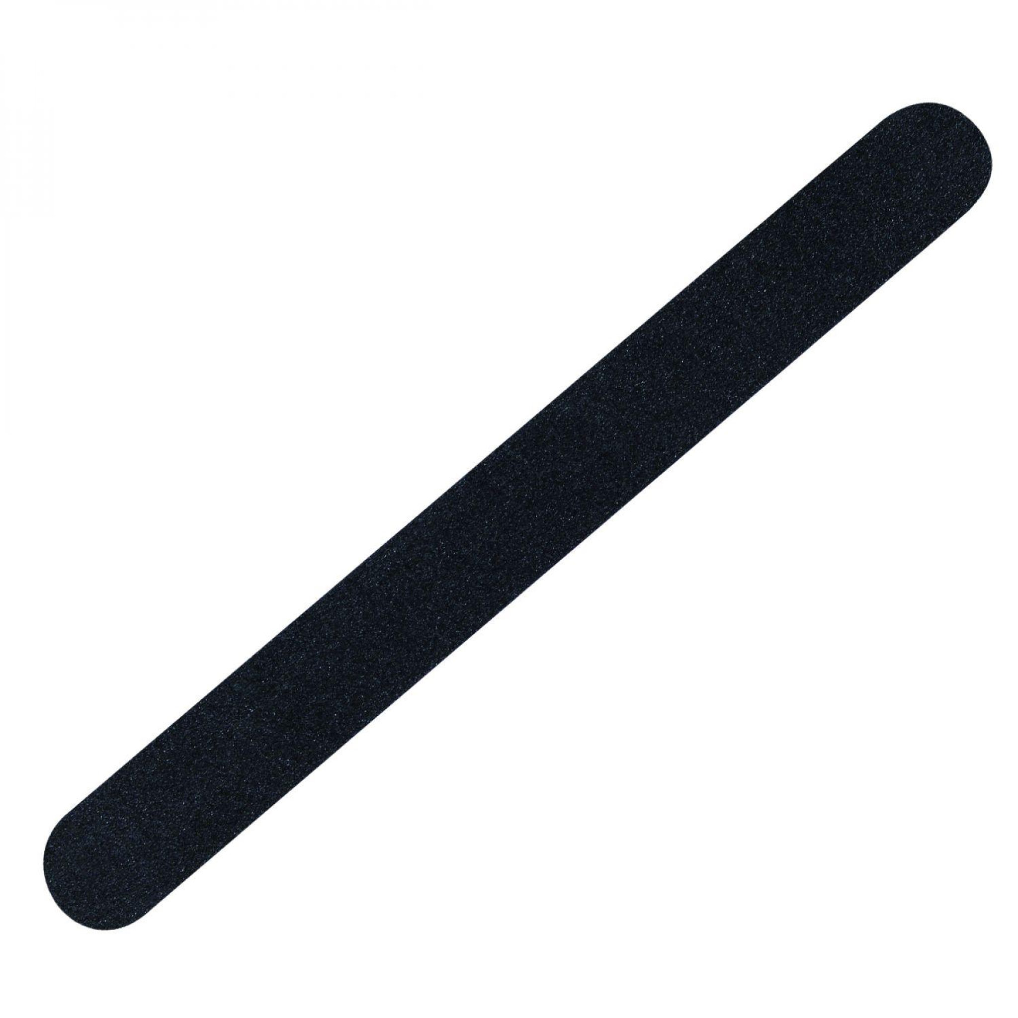Voir la diapositive 2 : VIVEZEN Lot de 20 limes à ongles droites premium - Grain 100/180 - Noir