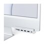 Voir la diapositive 4 : SATECHI Hub USB C USB-C/Multiports 6 en 1 iMac 24'' gris