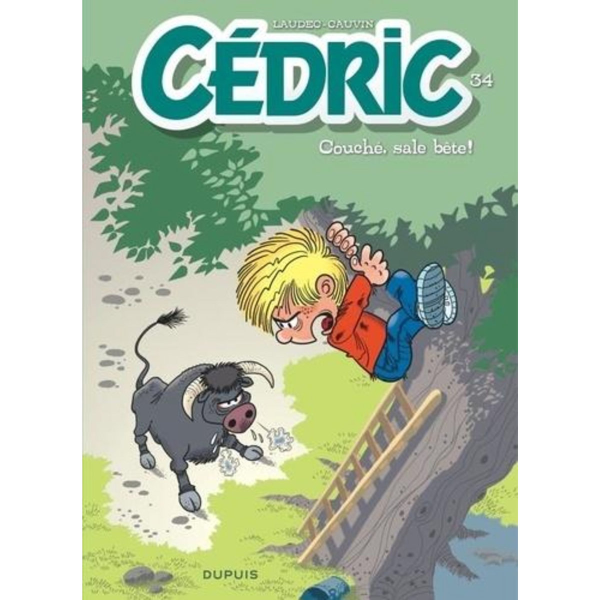 CEDRIC TOME 34 : COUCHE, SALE BETE !, Laudec