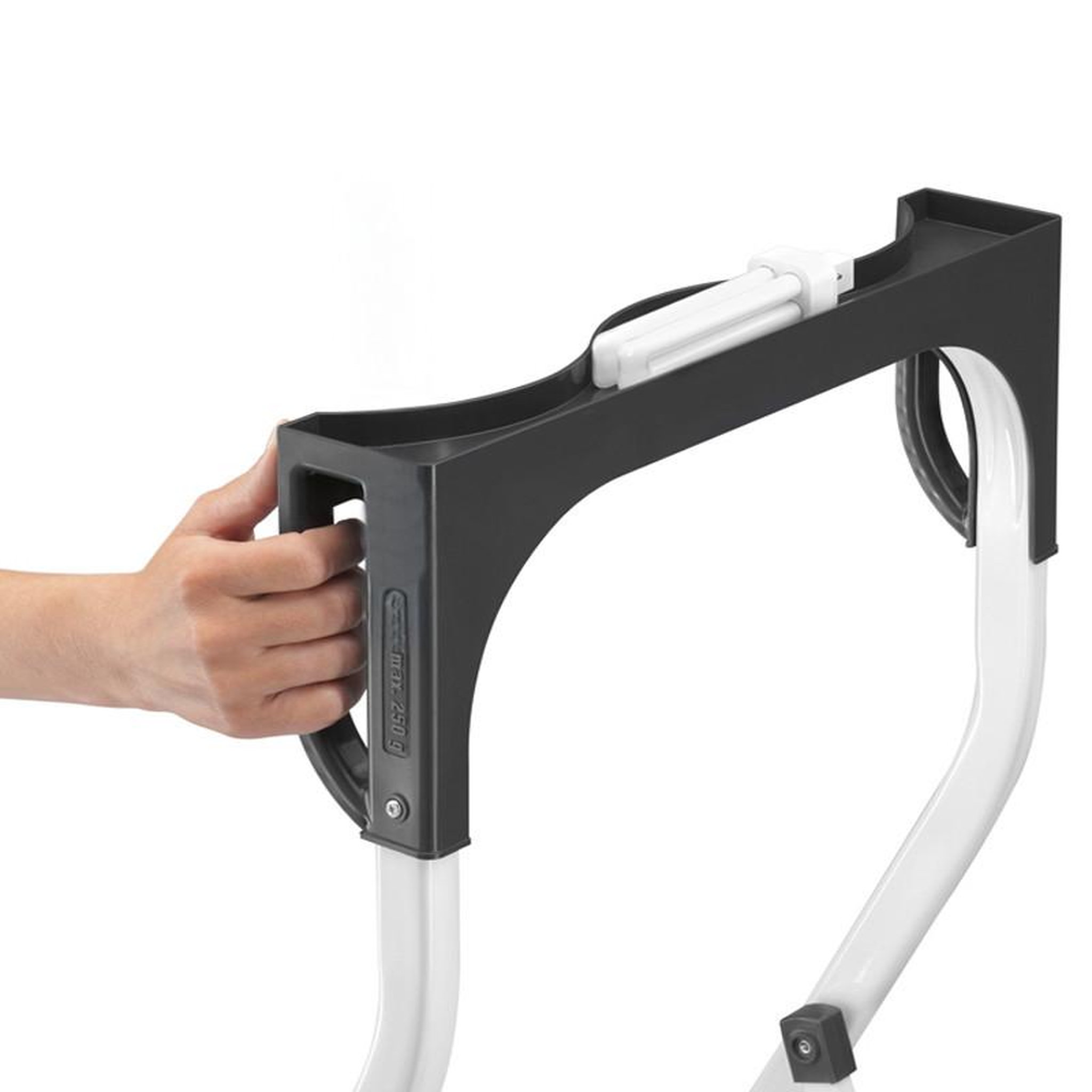 Voir la diapositive 4 : HAILO Marche pied 3 marches pliable en acier hailo safety plus