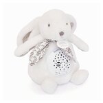 DOUDOU ET COMPAGNIE Veilleuse musicale lapin doudou - Blanc -