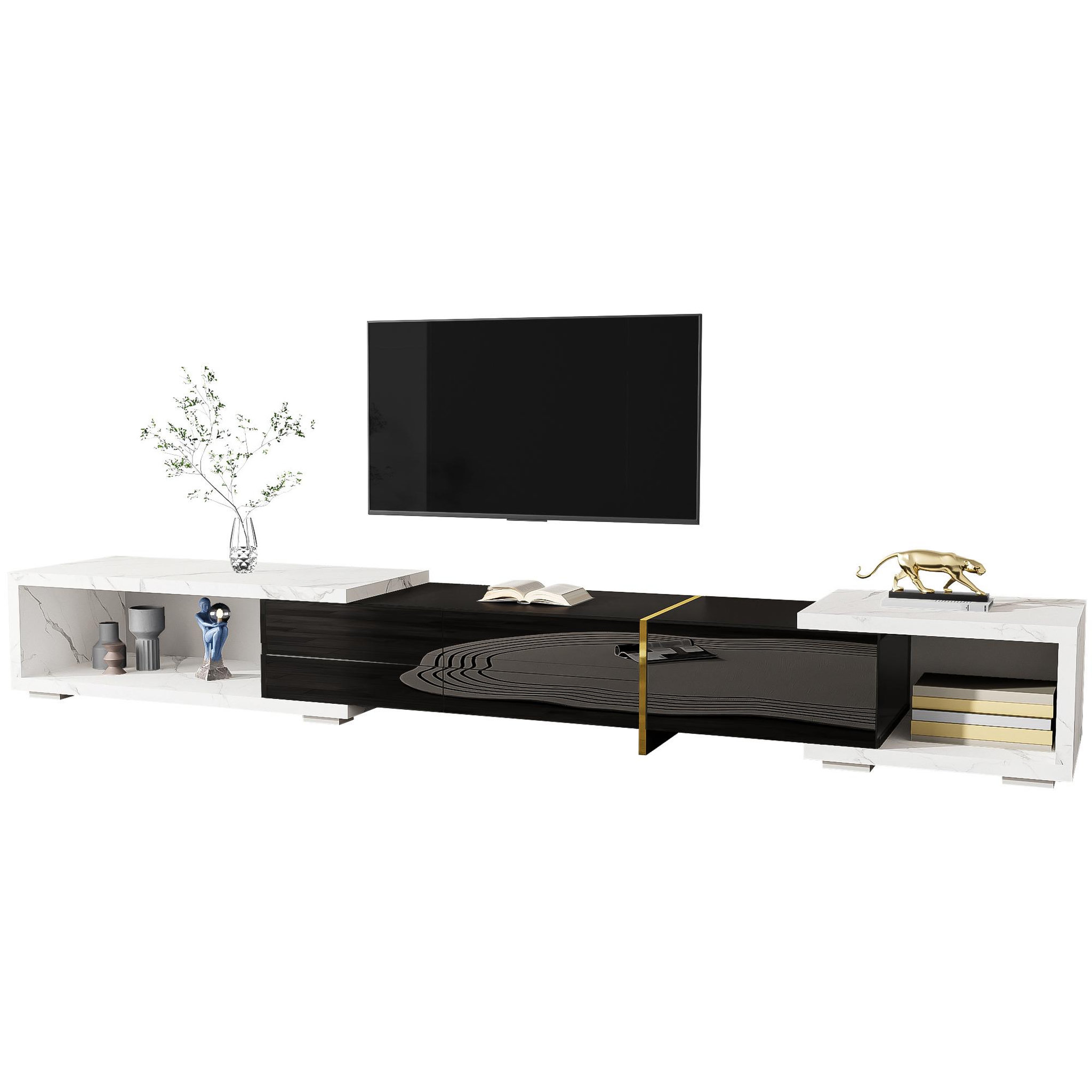 Voir la diapositive 1 : MERAX Meuble tv