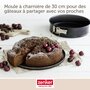 Voir la diapositive 2 : ZENKER Set pâtisserie avec moule à manqué 30 cm, 2 bols à mixer, verre mesureur et spatule Zenker