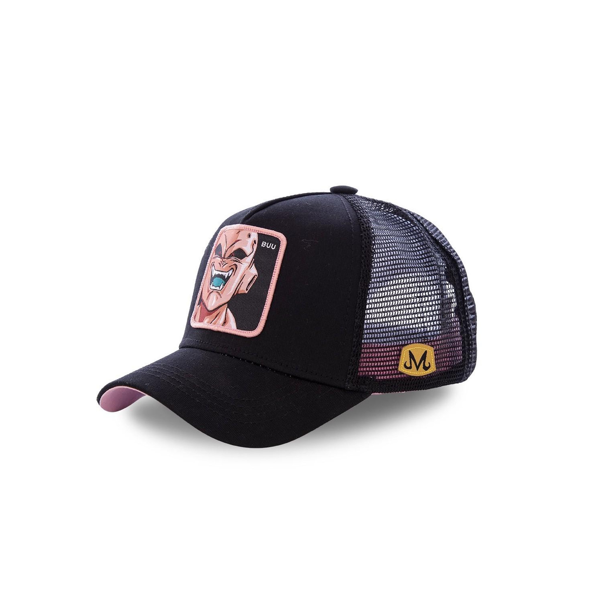 CAPSLAB Casquette Dragon Ball Z Mâjin Buu filet Noir. Coloris disponibles : Noir