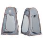 Voir la diapositive 5 : VIDAXL Tente d'intimite gris et orange escamotable impermeable