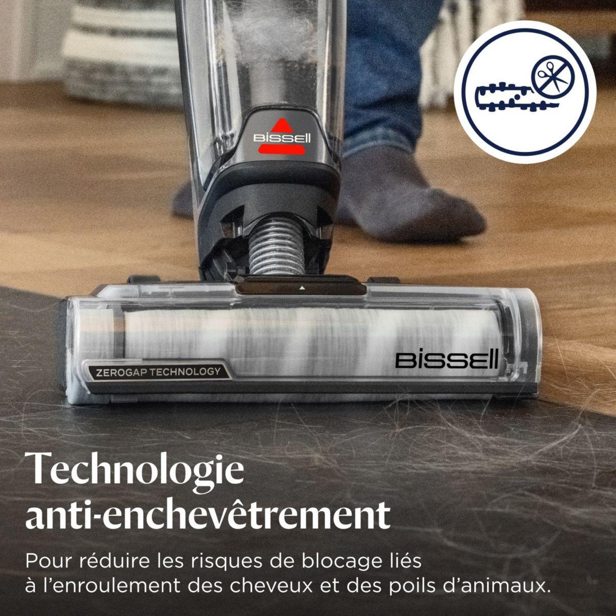 Voir la diapositive 3 : BISSELL Nettoyeur de sol crosswave omnifind pro 4008n