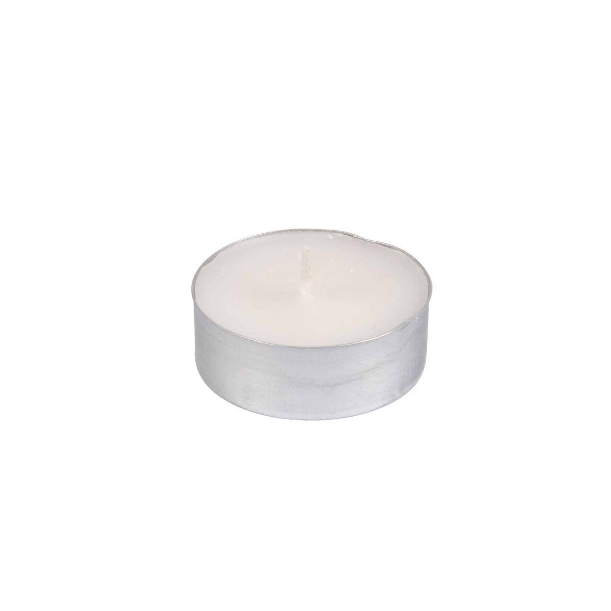 Voir la diapositive 2 : HOMEA Lot de 12 bougies chauffe-plat  essentiel  3,5cm jasmin