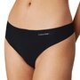 Voir la diapositive 2 : CALVIN KLEIN JEANS Lot de 3  trings /Noir Femme Calvin Klein Jeans Thong