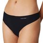 Voir la diapositive 2 : CALVIN KLEIN JEANS Lot de 3 Strings /Noir Femme Calvin Klein Jeans Thong