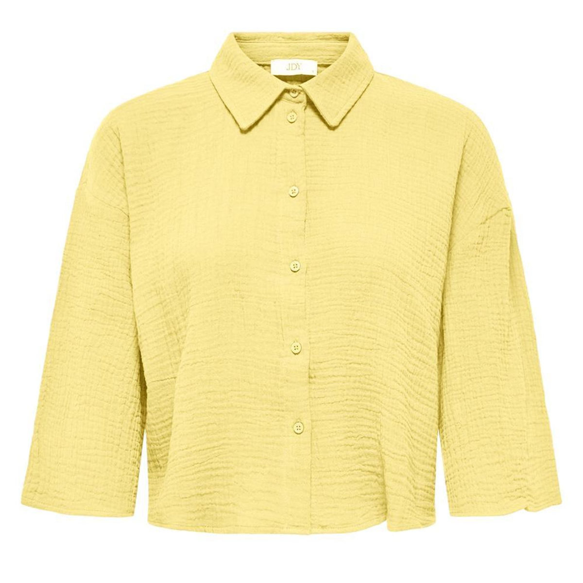 JACQUELINE DE YONG Chemise Jaune Femme JDY Theis Life 3/4
