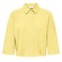 Voir la diapositive 2 : JACQUELINE DE YONG Chemise Jaune Femme JDY Theis Life 3/4