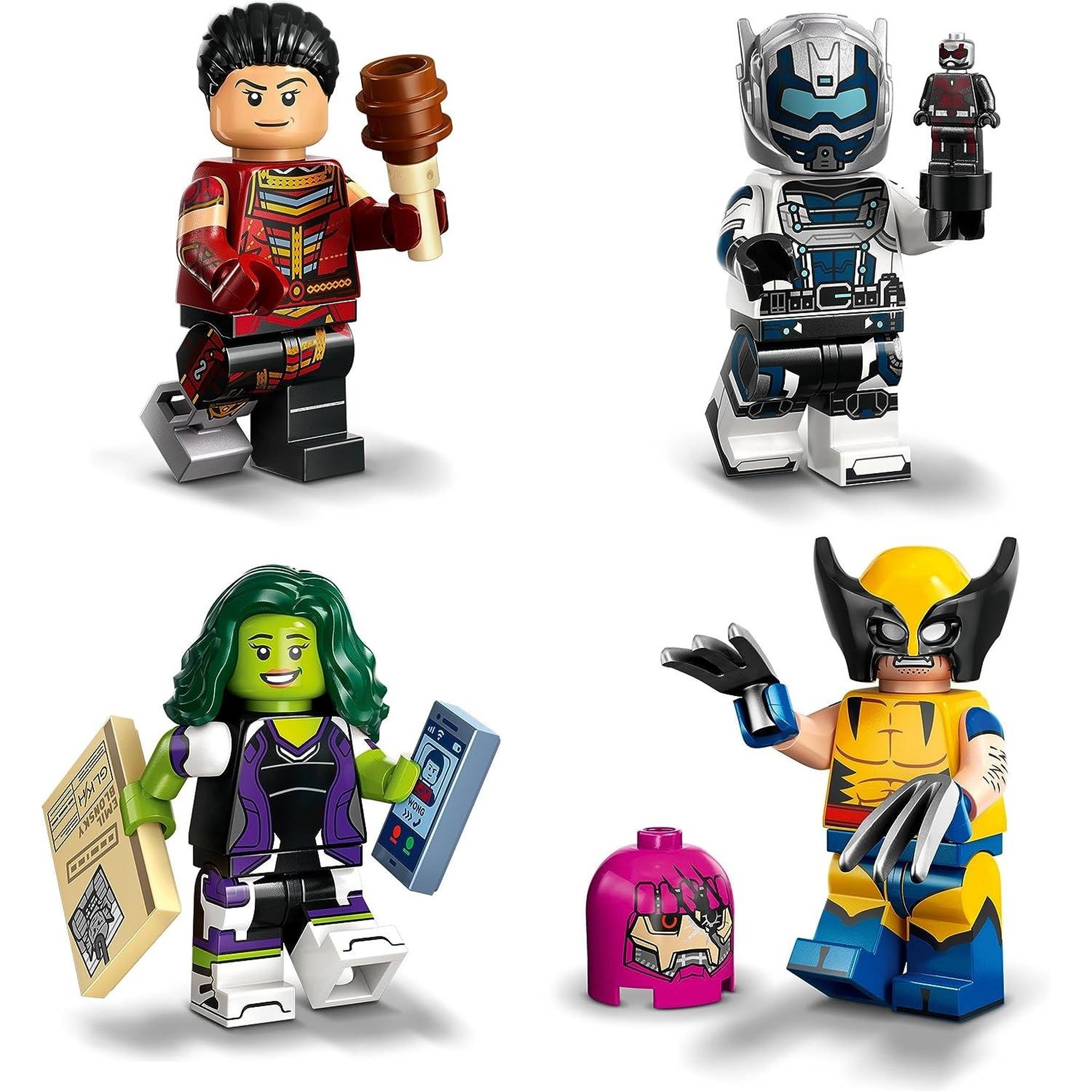 Voir la diapositive 2 : LEGO Minifigures Marvel Série 2