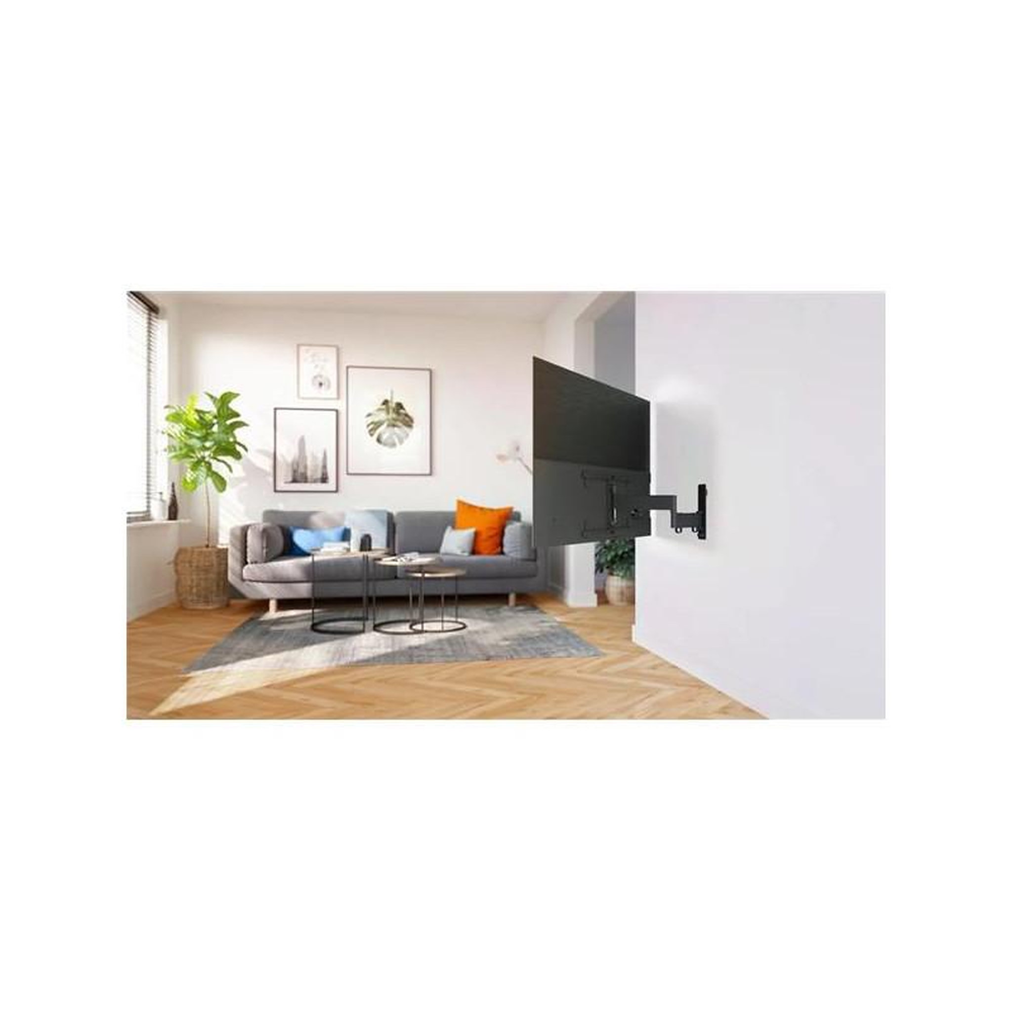 Voir la diapositive 5 : Vogel's Support mural orientable pour écrans 40  à 77  - tvm3665