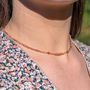 Voir la diapositive 2 : SLOYA Collier Paloma en pierres de Soleil