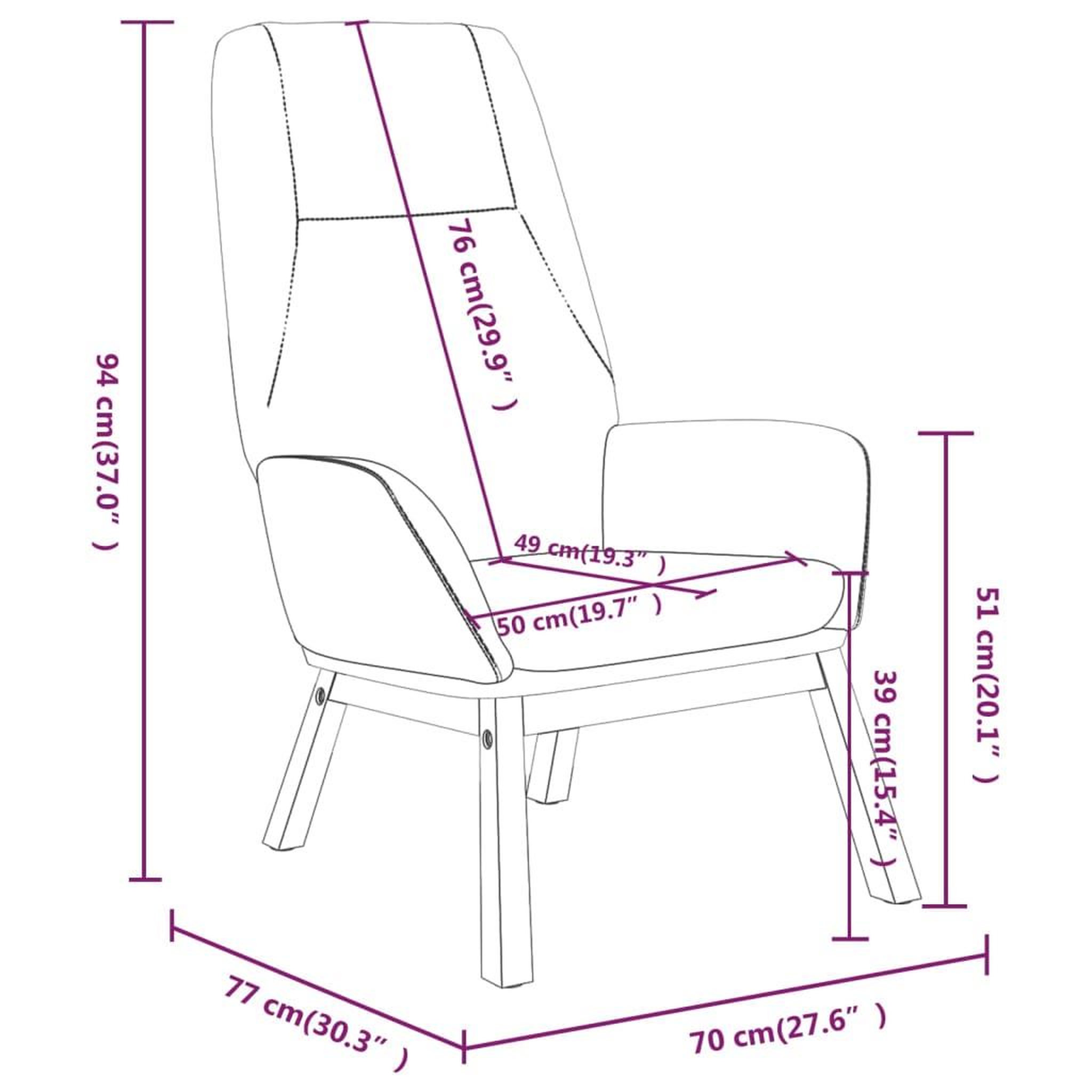 Voir la diapositive 6 : VIDAXL Chaise de relaxation Gris clair Tissu