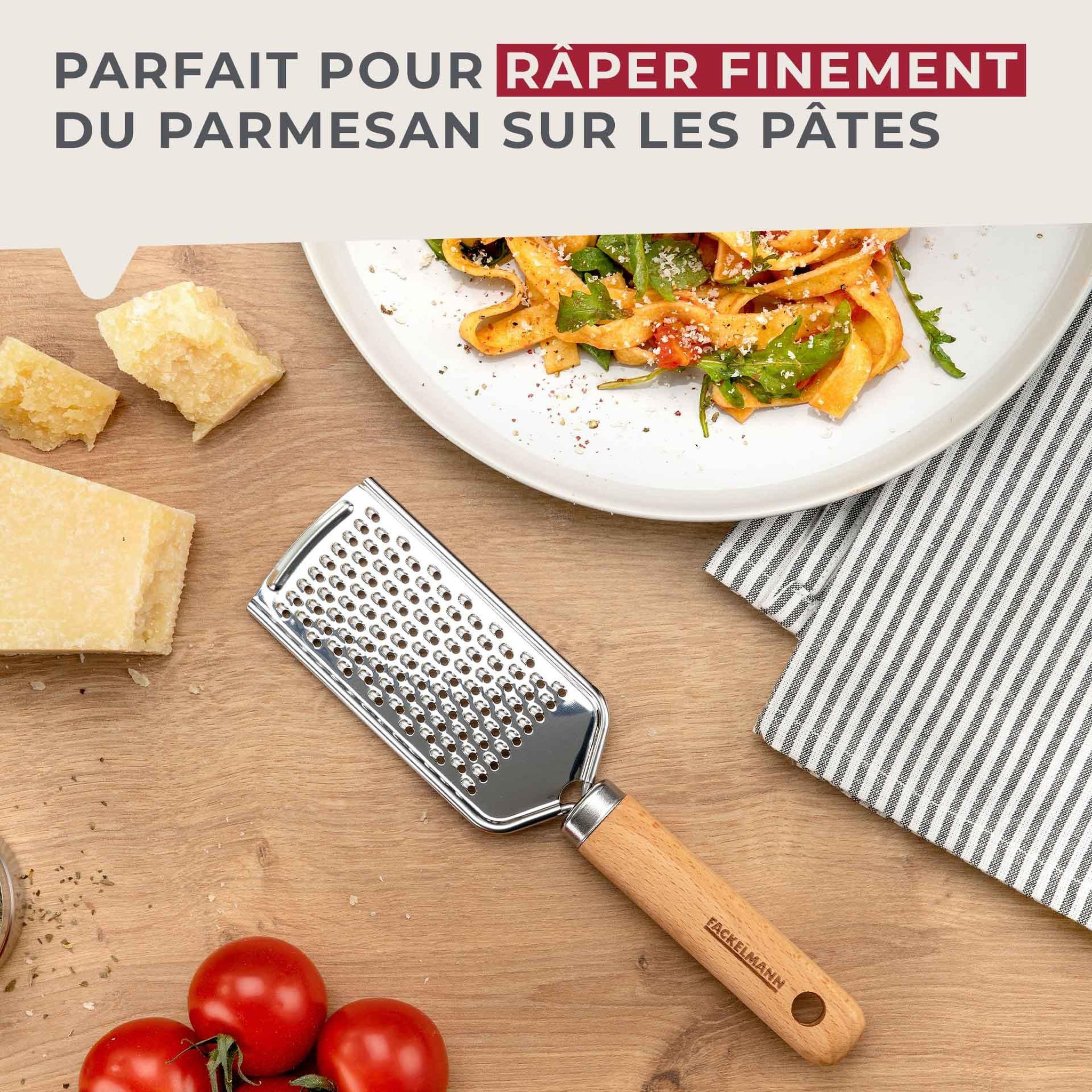 Voir la diapositive 6 : Fackelmann Râpe à fromage manuelle 22 cm fackelmann pizza & pasta