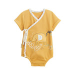Petit Béguin Barboteuse bébé Hawaiki. Coloris disponibles : Jaune