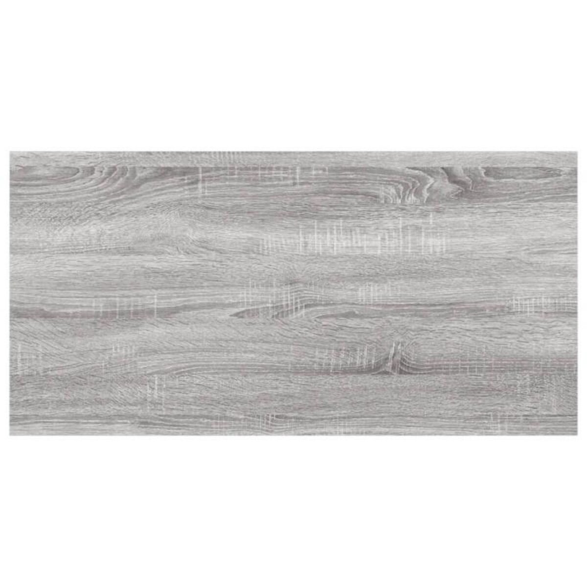 VIDAXL Étagères murales 4 pcs sonoma gris 60x20x1,5 cm bois ingénierie