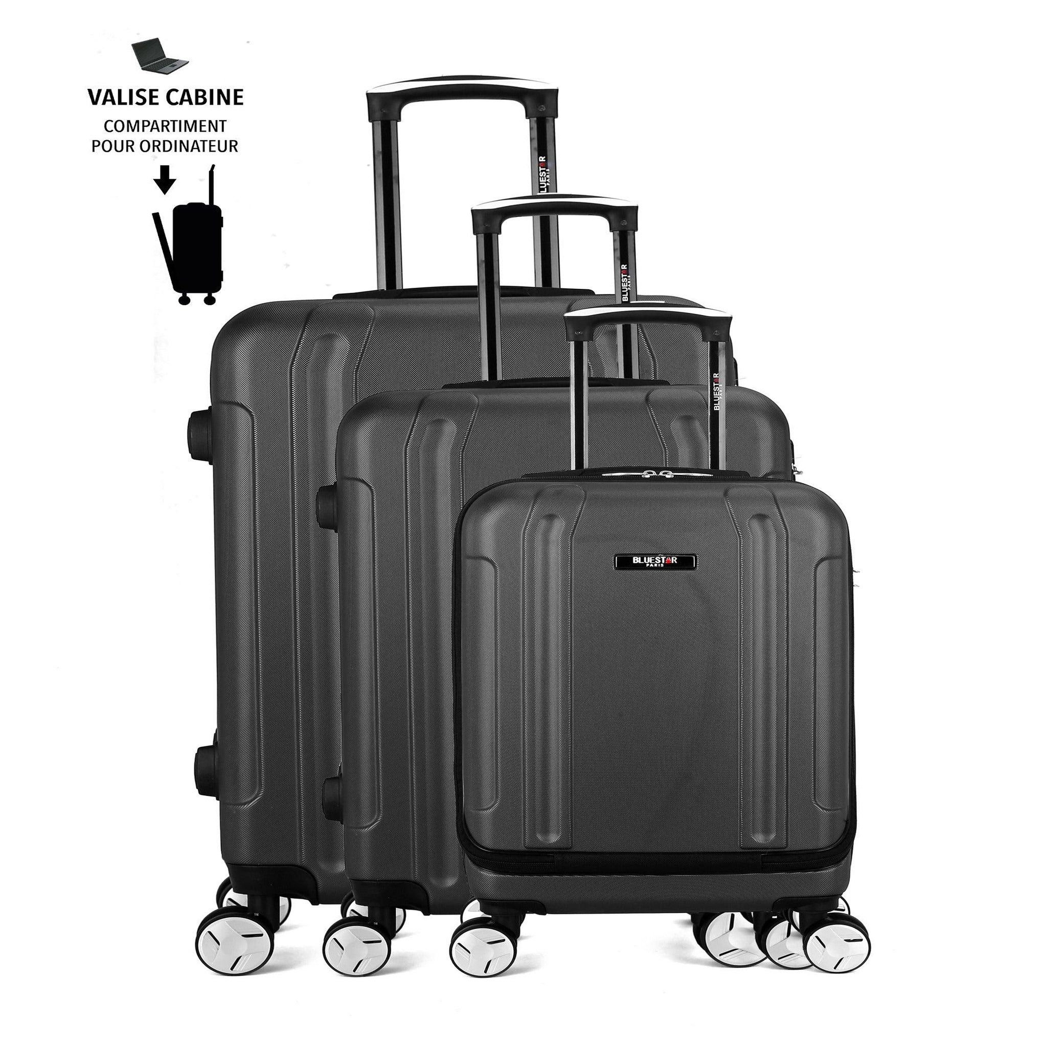 BLUESTAR Bluestar - set de 3 valises baltimore 75 cm 4 roues