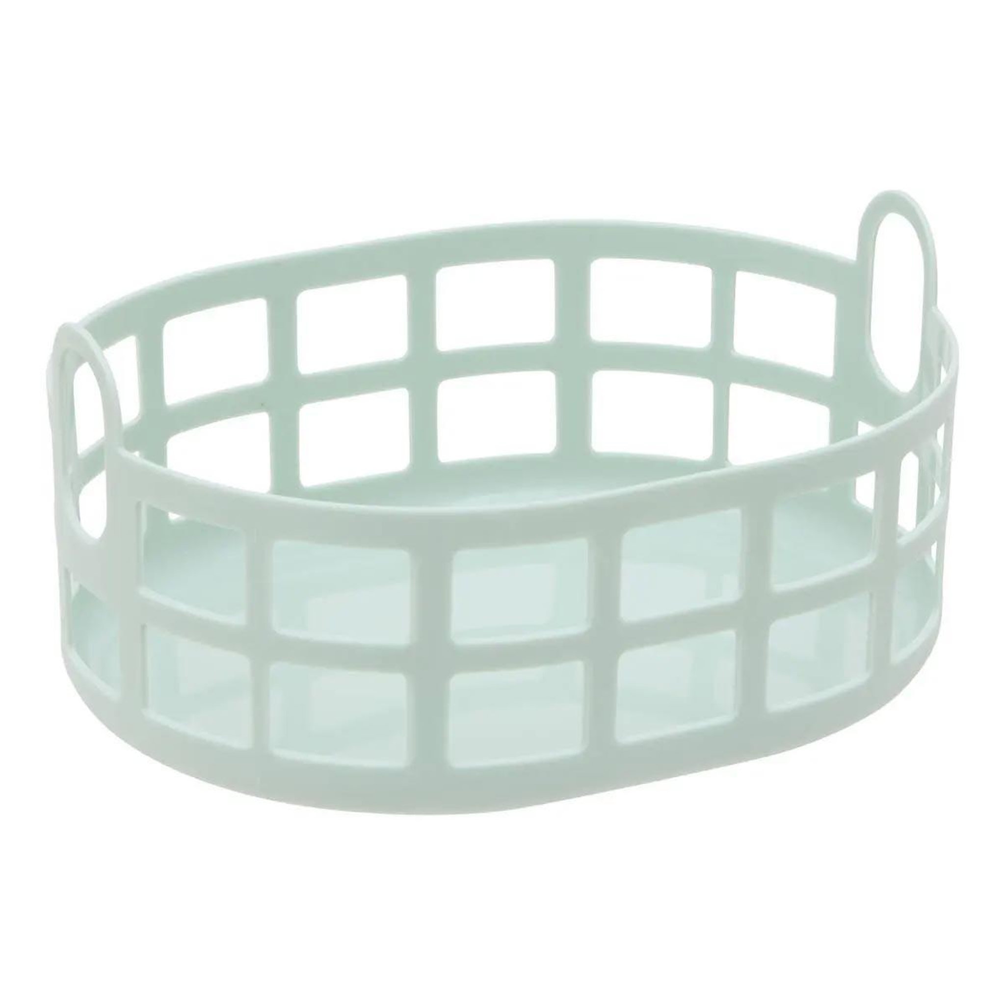 Voir la diapositive 2 : FIVE Corbeille à pain ovale  poly  24cm vert