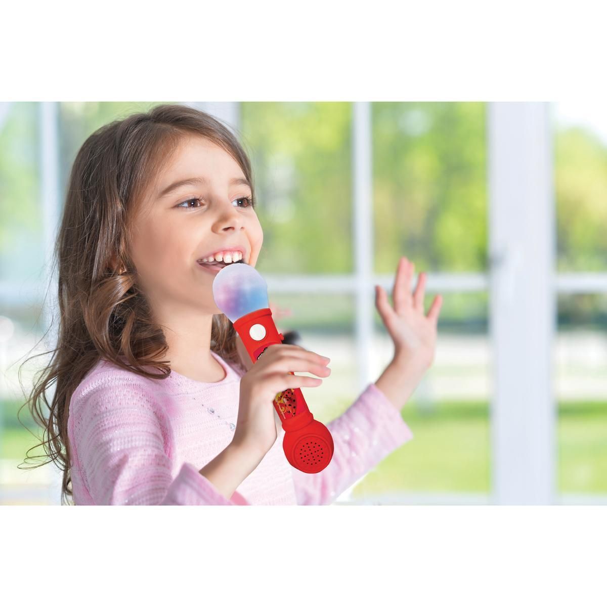 Lexibook Microphone Lumineux avec Mélodies et Effets Sonores Miraculous