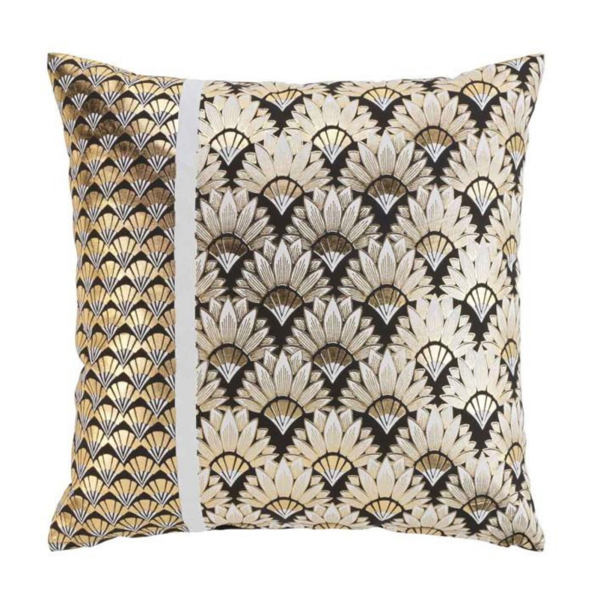 Paris Prix Housse de Coussin Déco  Carat  60x60cm Or