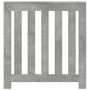 Voir la diapositive 3 : VIDAXL Cache-radiateur gris beton 78x20x82 cm bois d'ingenierie