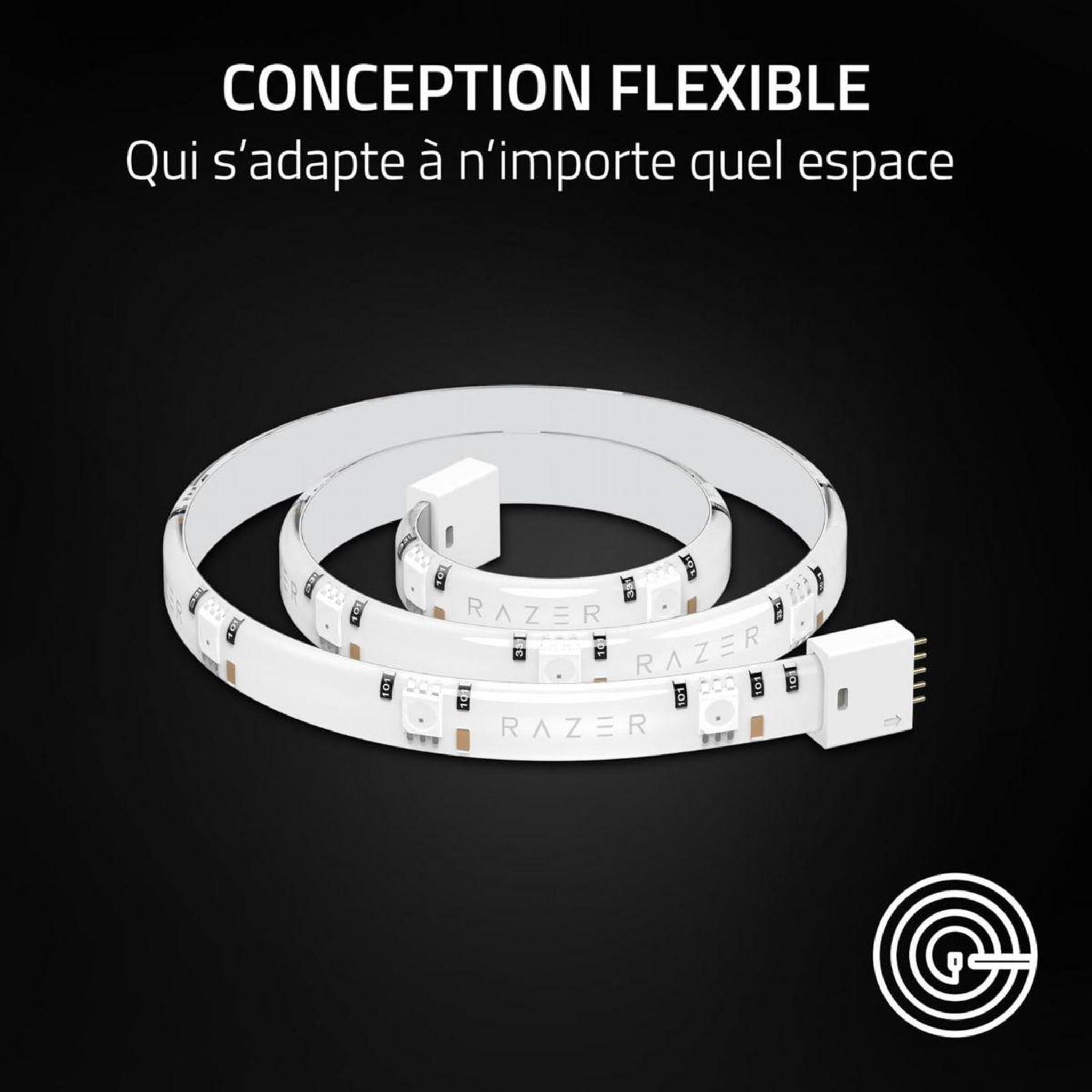 Voir la diapositive 5 : Razer Acc. Aether smart light strip extnd