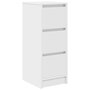Voir la diapositive 2 : VIDAXL Buffet blanc 29,5x34x76 cm bois d'ingenierie